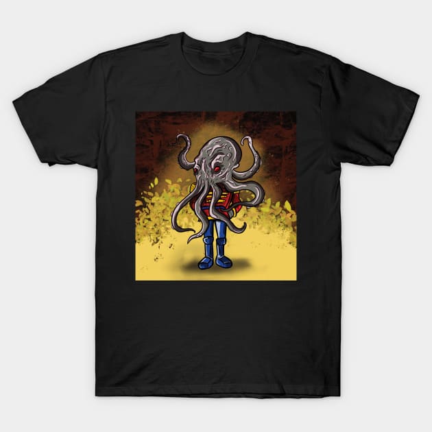 The NutKraken T-Shirt by Anthony Statham